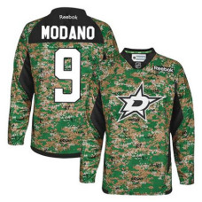 Dallas Stars Mike Modano #9 Camo Veteran's Day Jersey