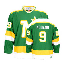 Dallas Stars Mike Modano #9 Green Throwback Jersey