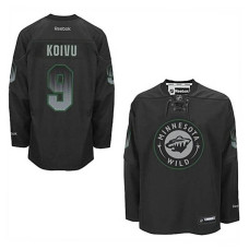 Minnesota Wild Mikko Koivu #9 Black Jersey