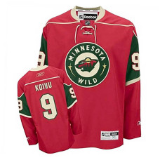 Minnesota Wild Mikko Koivu #9 Red Home Authentic Jersey