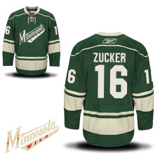 Minnesota Wild Jason Zucker #16 Green Alternate Authentic Jersey