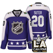 Minnesota Wild Ryan Suter #20 Purple La Kings All Star Jersey