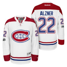 Montreal Canadiens #22 Karl Alzner White 2017 Draft New-Outfitted Player Premier Jersey