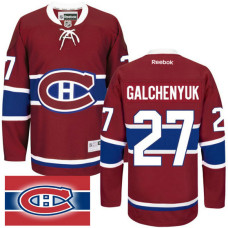 Montreal Canadiens #27 Alex Galchenyuk Red Home Premier Jersey