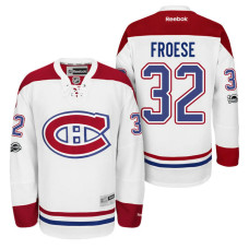 Montreal Canadiens #32 Byron Froese White 2017 Draft New-Outfitted Player Premier Jersey