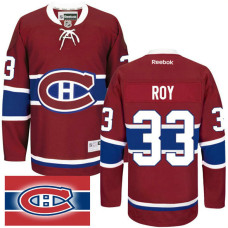 Montreal Canadiens #33 Patrick Roy Red Home Premier Jersey