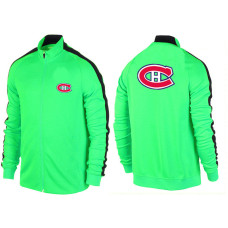 Montreal Canadiens Apple Green Full-Zip One Color Team Hoodie