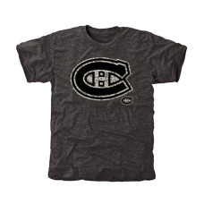 Montreal Canadiens Black Rink Warrior Tri-Blend T-Shirt