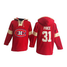 Montreal Canadiens Carey Price #31 Red Pullover Hoodie