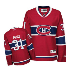 Women's Montreal Canadiens Carey Price #31 Red Home Jersey