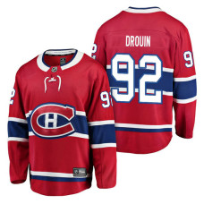 Montreal Canadiens #92 Breakaway Player Jonathan Drouin Jersey Red