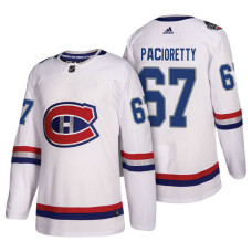 Montreal Canadiens #67 White NHL100 Classic Max Pacioretty Jersey