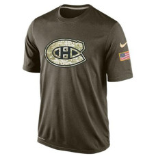 Montreal Canadiens Olive Camo Team T-Shirt