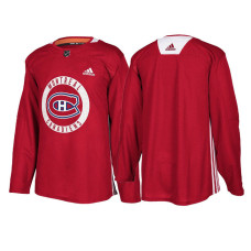 Montreal Canadiens Red Adidas Authentic Practice Jersey