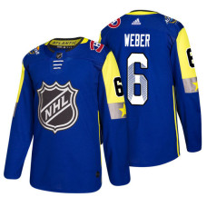 Montreal Canadiens #6 Shea Weber 2018 All Star Jersey