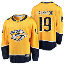 Nashville Predators #19 Breakaway Player Calle Jarnkrok Jersey Gold