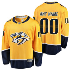 Nashville Predators 2018 Fanatics Branded Custom Jersey Red