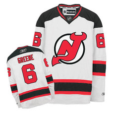 New Jersey Devils Andy Greene #6 White Away Jersey