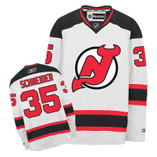 New Jersey Devils Cory Schneider #35 White Away Jersey