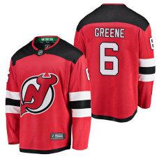 New Jersey Devils #6 Breakaway Player Andy Greene Jersey Red