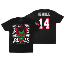 New Jersey Devils #14 Adam Henrique Black David Puddy T-shirt