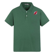 New Jersey Devils Green 2017-2018 New Season Pique Xtra-Lite Team Fitted Polo