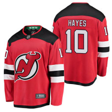 New Jersey Devils #10 Breakaway Player Jimmy Hayes Jersey Red