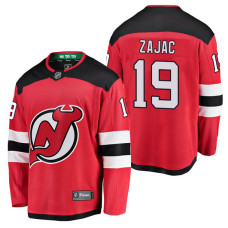 New Jersey Devils #19 Breakaway Player Travis Zajac Jersey Red