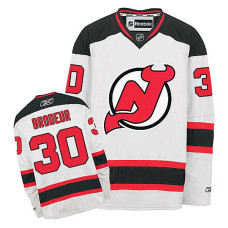 Youth New Jersey Devils Martin Brodeur #30 White Away Jersey