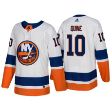 New York Islanders #10 Alan Quine White Adidas 2018 Season New Outfitted Jersey