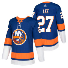 New York Islanders #27 Anders Lee Royal 2018 New Season Authentic Team Home Jersey