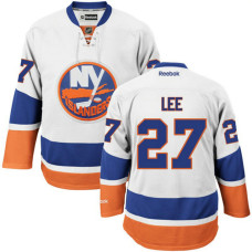 Anders Lee #27 New York Islanders White Premier Home Jersey