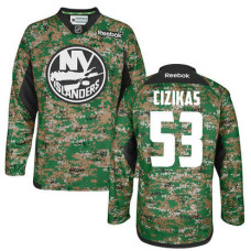 New York Islanders Casey Cizikas #53 Digital Camo Veteran's Day Practice Jersey