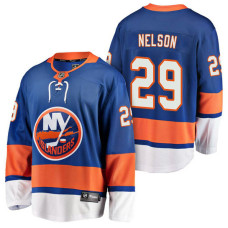 New York Islanders #29 Breakaway Player Brock Nelson Jersey Royal