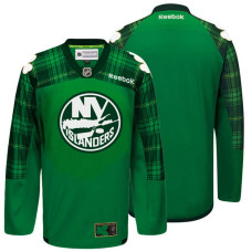 New York Islanders Green St. Patrick Day Blank Jersey