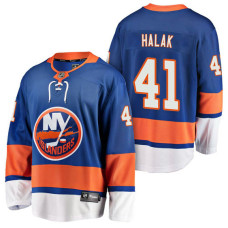 New York Islanders #41 Breakaway Player Jaroslav Halak Jersey Royal