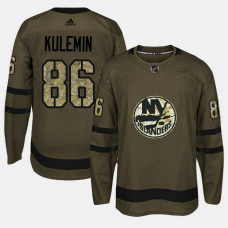 New York Islanders #86 Camo Salute To Service Nikolay Kulemin Jersey