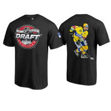 New York Rangers Filip Chytil Black 2017 Draft Player Pictorial T-shirt