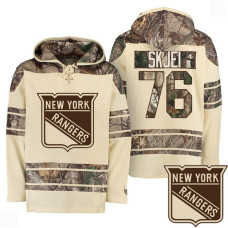 New York Rangers Old Time Naturale Realtree Camo Brady Skjei #76 Hoodie