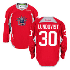 New York Rangers Henrik Lundqvist #30 Red Jersey