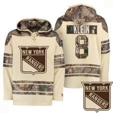 New York Rangers Old Time Naturale Realtree Camo Kevin Klein #8 Hoodie