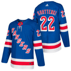 New York Rangers #22 Kevin Shattenkirk Royal 2018 New Season Player Home Jersey