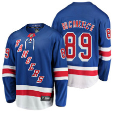 New York Rangers #89 Breakaway Player Pavel Buchnevich Jersey Royal