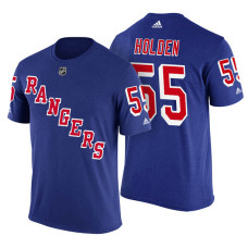 New York Rangers #55 Nick Holden Royal Adidas Player Jersey Style T-shirt