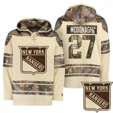 New York Rangers Old Time Naturale Realtree Camo Ryan Mcdonagh #27 Hoodie