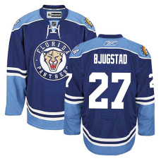 Florida Panthers Nick Bjugstad #27 Navy Blue Alternate Jersey