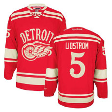 Detroit Red Wings Nicklas Lidstrom #5 Red 2014 Winter Classic Jersey