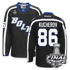 Tampa Bay Lightning Nikita Kucherov #86 Black 2016 Stanley Cup Alternate Finals Jersey