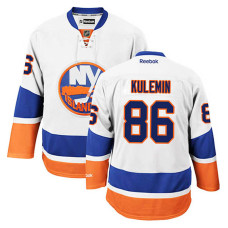 New York Islanders Nikolay Kulemin #86 White Away Jersey