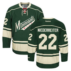 Minnesota Wild Nino Niederreiter #22 Green Alternate Jersey